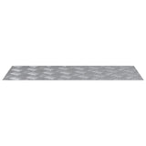 Aluminium Checker Plates 4 st Anti-slip 70x30 cm