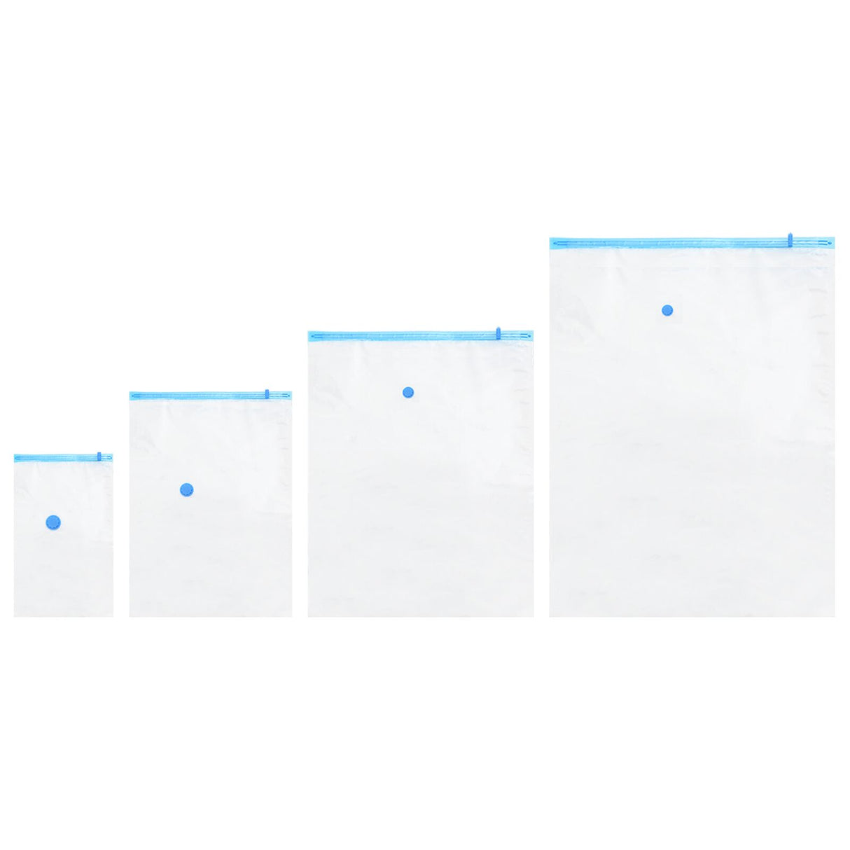 Vacuum Opbergzakken - 15 Pack, 4 Maten