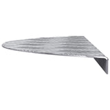 Aluminium Trap Treden 15 stuks Anti-Slip 60x18 cm