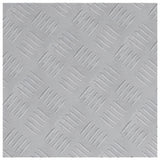 Aluminium Checker Platen 4 stuks Antislip 40x40 cm