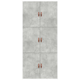 Bedframe Beton grijs Hout Duurzaam Opslagbedframe Rechthoekig