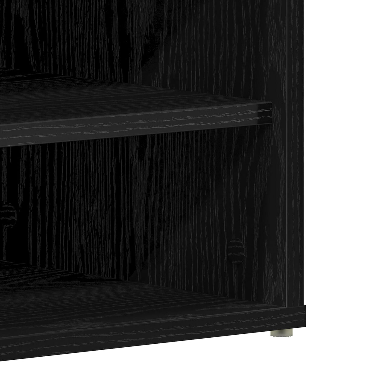 Schoenenkast Zwart Eiken 60x35x70 cm Geengineerd Hout