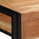 Console Tafel 120x33x75 cm Massief Acaciahout
