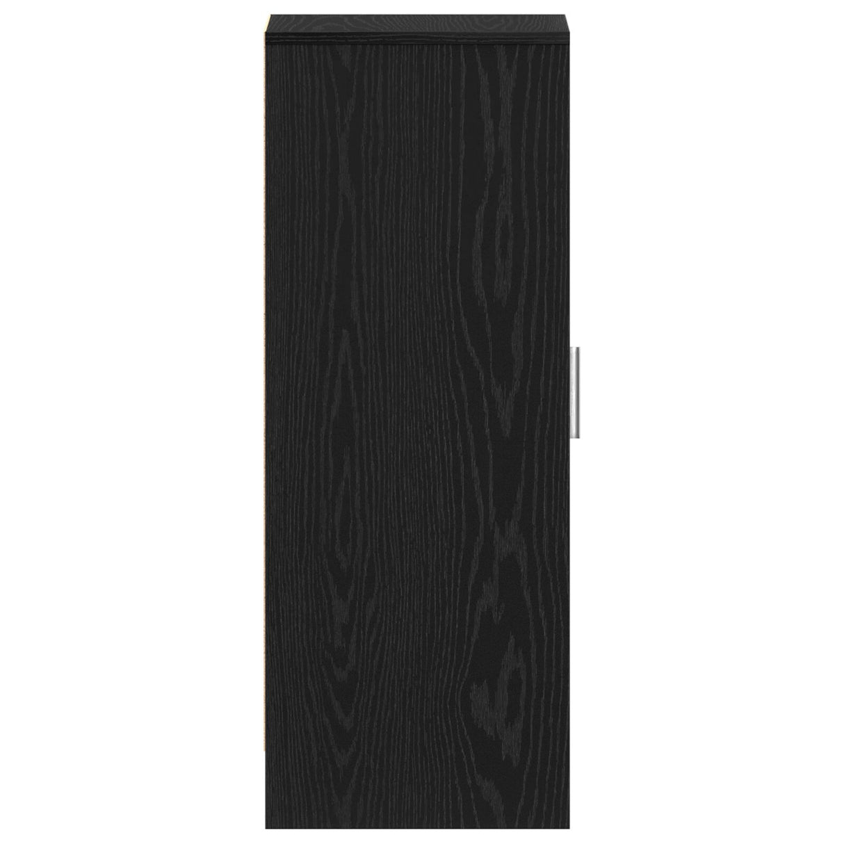 Schoenenkast Zwart Eiken 32x35x92 cm Bewerkt Hout