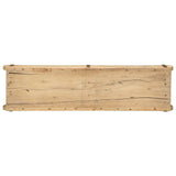 Dienblad 60,5x15x9 cm Massief Hout Hergebruikt