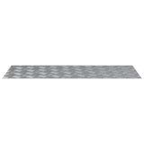 Aluminium Checker Platen 2 stuks Antislip 100x40 cm