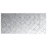 Aluminium Checker Platen 2 stuks Antislip 90x40 cm