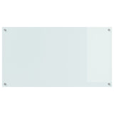 Keuken Achterwand Wit 110x60x0,6 cm Gehard Glas