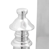 Boekensteunen 2 stuks Zilver 11x12x19,5 cm Aluminium Schaak