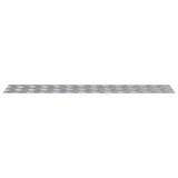 Aluminium Checker Platen 2 stuks Anti-Slip 100x20 cm