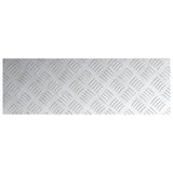 Aluminium Checker Platen 4 stuks Anti-Slip 60x20 cm