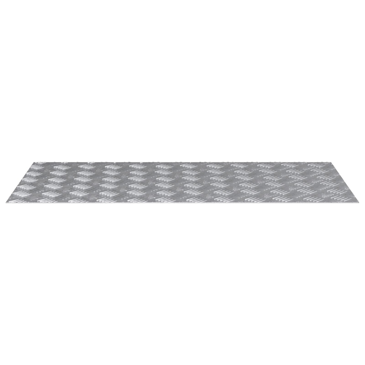 Aluminium Checker Platen 4 stuks Antislip 100x50 cm