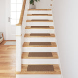 Trapmatten met latex achterkant Geel 25x60 cm