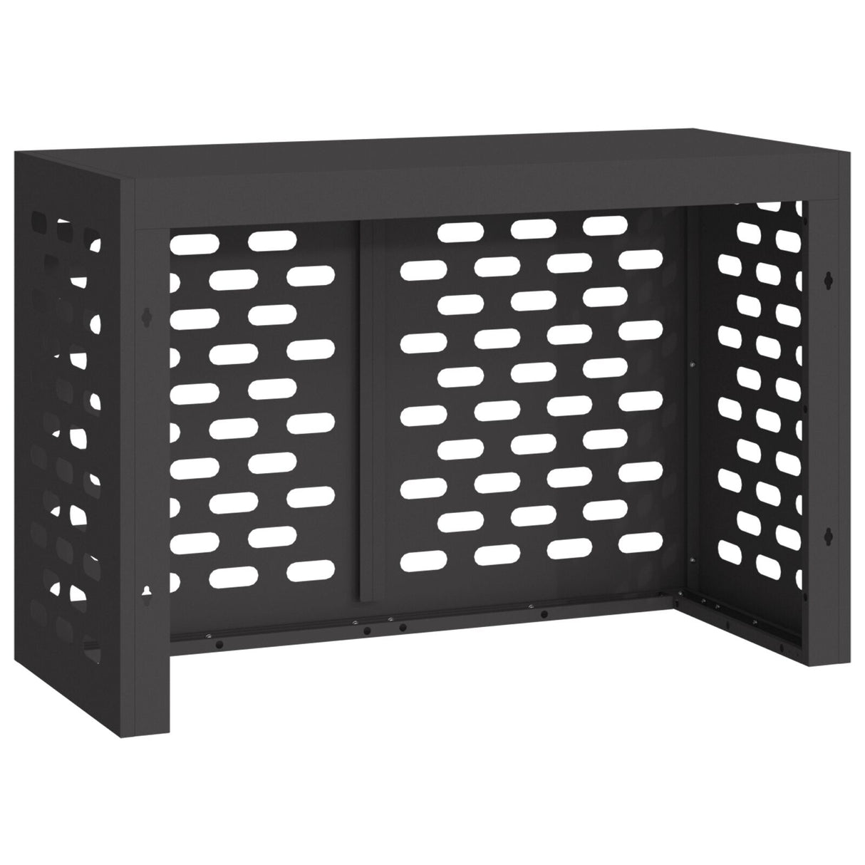Aircohoes Zwart 90x40x60 cm Staal