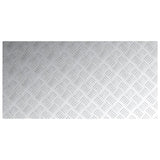 Aluminium Checker Platen 4 stuks Antislip 100x50 cm