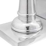 Boekensteunen 2 stuks Zilver 11x12x19,5 cm Aluminium Schaak