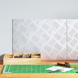 Aluminium Checker Platen - 2 Pak, Antislip, 40x30 cm