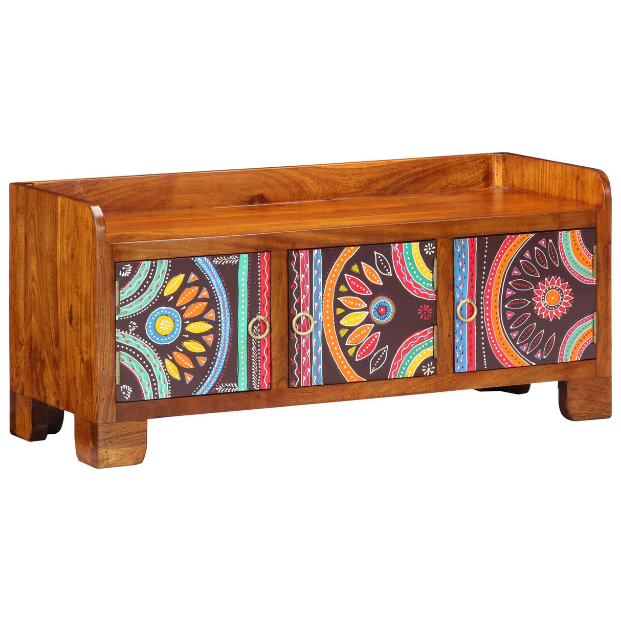 Schoenenbank 90x35x40 cm Massief Acaciahout