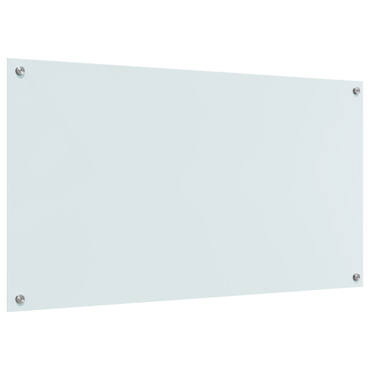 Keuken Achterwand Wit 110x60x0,6 cm Gehard Glas