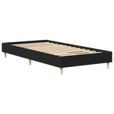 Bedframe 90x190 cm Zwart Eiken Tegenwoordig Hout