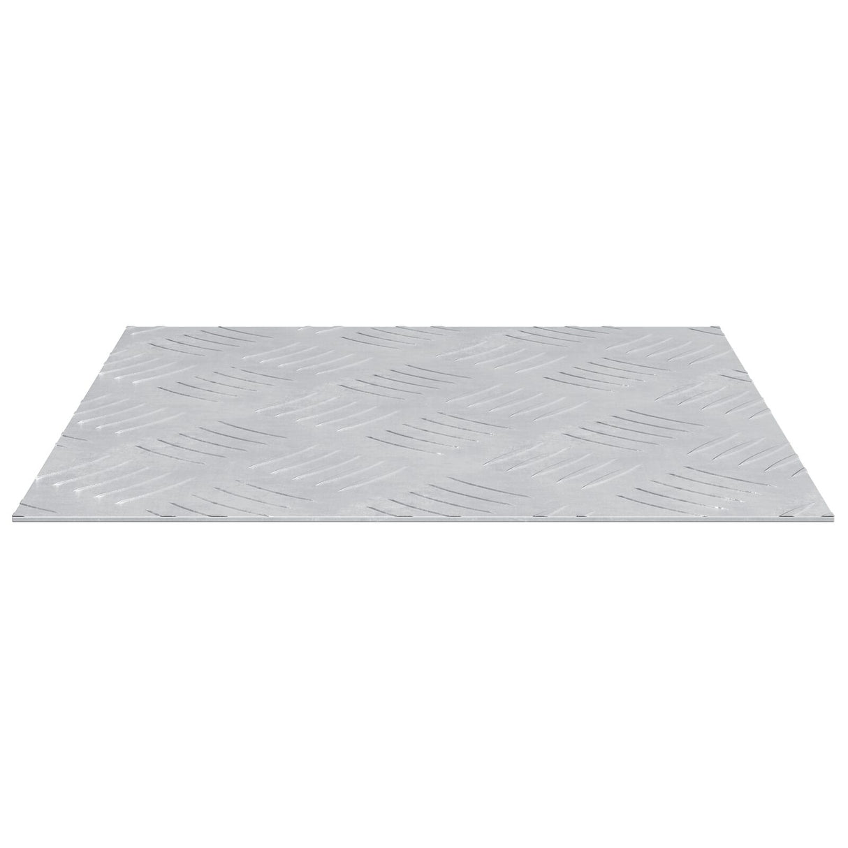 Aluminium Checker Platen 4 stuks Anti-Slip 30x30 cm