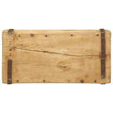Bakje 30x14x9 cm Massief Hout Gerecycled