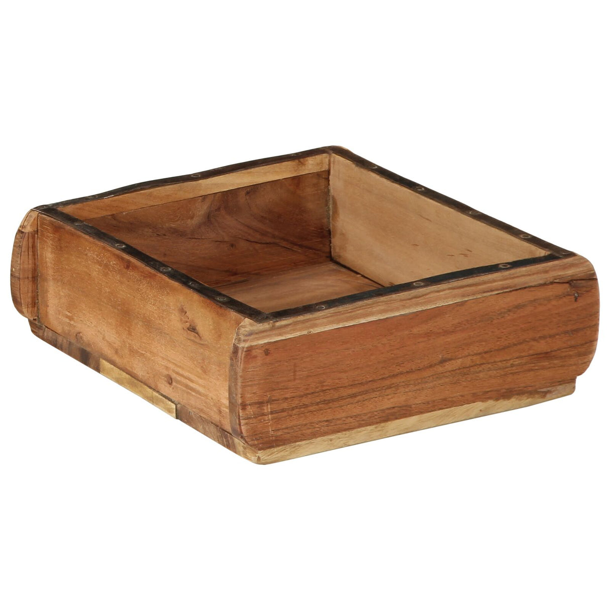 2-Delige Diensten Set Massief Hout Gerecycled