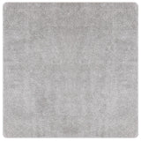 Shaggy Tapijt met Latex Achterkant Grijs 120x120 cm