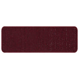 Trapmatten met Latex Achterkant Bordeaux 25x60 cm
