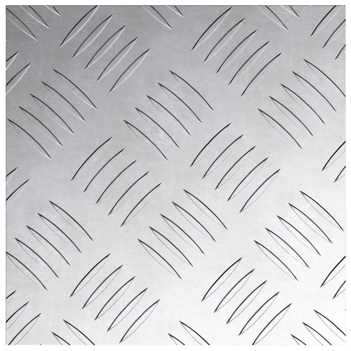 Aluminium Checker Plates 2 pcs Anti-slip 20x20 cm