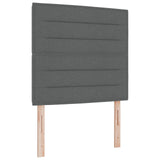Hoofdbord Donkergrijs Stof 90 cm Rechthoekig Modern