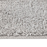 Shaggy Tapijt met Latex Achterkant Grijs 120x120 cm