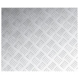 Aluminium Checker Platen 2 stuks Antislip 60x50 cm