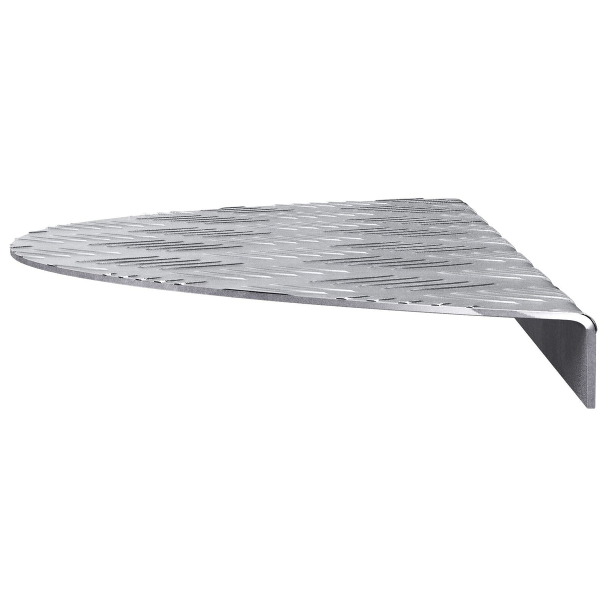 Aluminium Trap Treden 5 stuks Antislip 60x18 cm