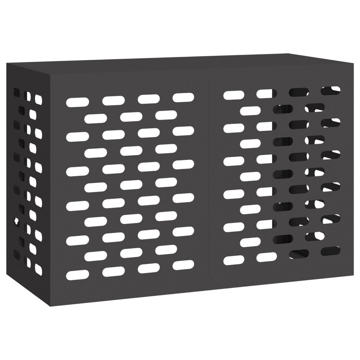 Aircohoes Zwart 90x40x60 cm Staal