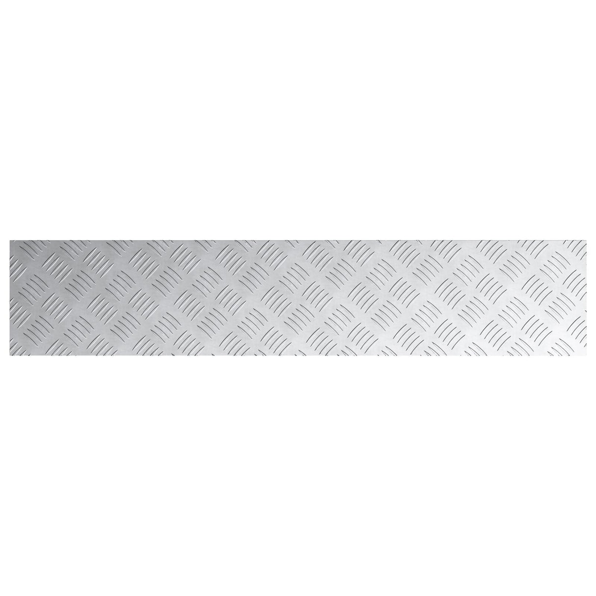 Aluminium Checker Platen 2 stuks Anti-Slip 100x20 cm