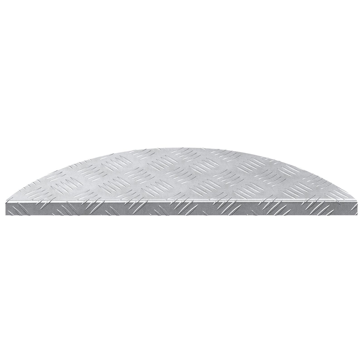 Aluminium Trap Treden 5 stuks Antislip 60x18 cm