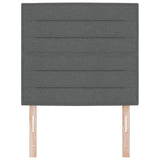Hoofdbord Donkergrijs Stof 90 cm Rechthoekig Modern