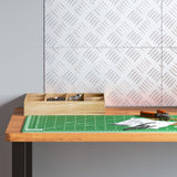 Aluminium Checker Platen 4 stuks Antislip 40x20 cm
