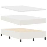 Boxspringbed met Matras Crème Klein Dubbel Corduroy Stof