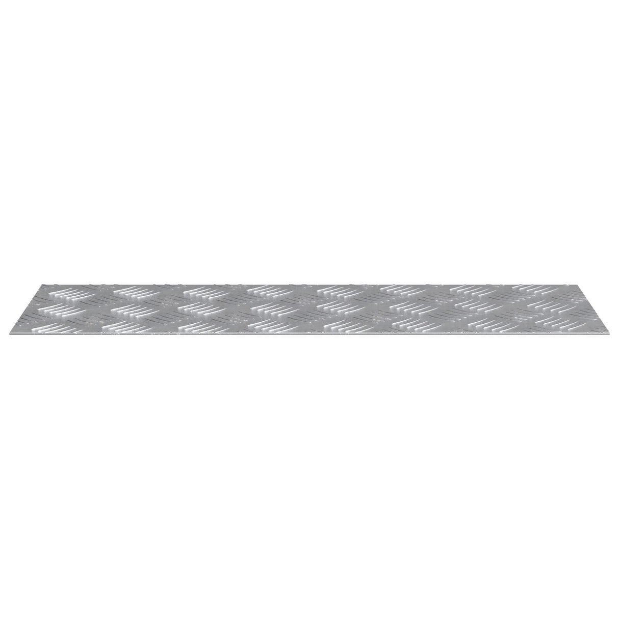 Aluminium Checker Platen 4 stuks Anti-Slip 60x20 cm