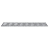 Aluminium Checker Platen 4 stuks Anti-Slip 60x20 cm