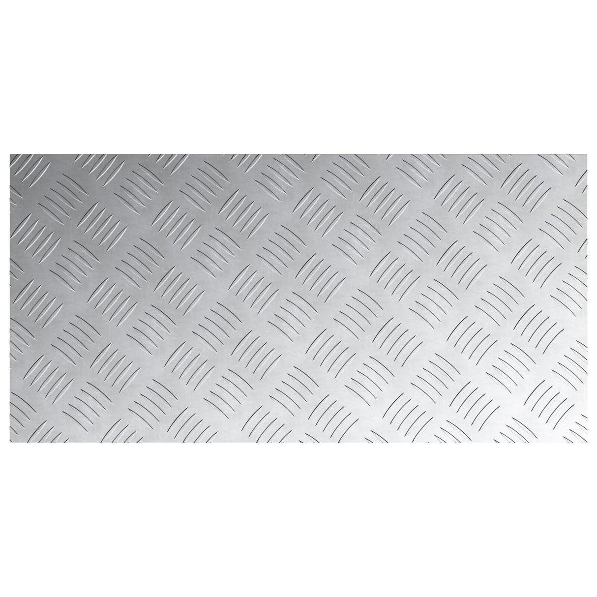 Aluminium Checker Platen 4 st Anti-Slip 80x40 cm