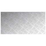 Aluminium Checker Platen 4 st Anti-Slip 80x40 cm
