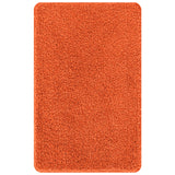 3-delige Badmat Set Oranje Polypropyleen Antislip