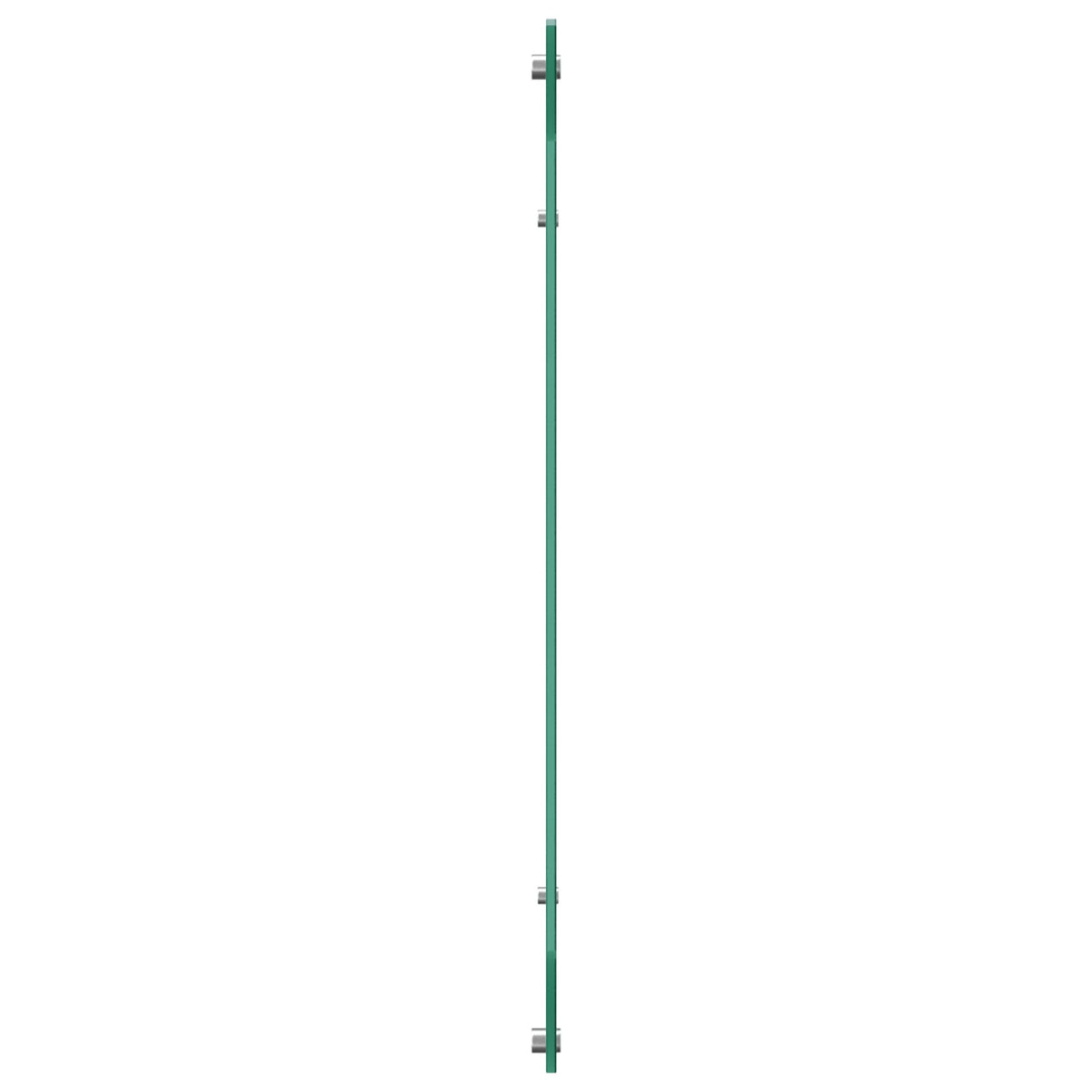 Keuken Achterwand Wit 110x60x0,6 cm Gehard Glas