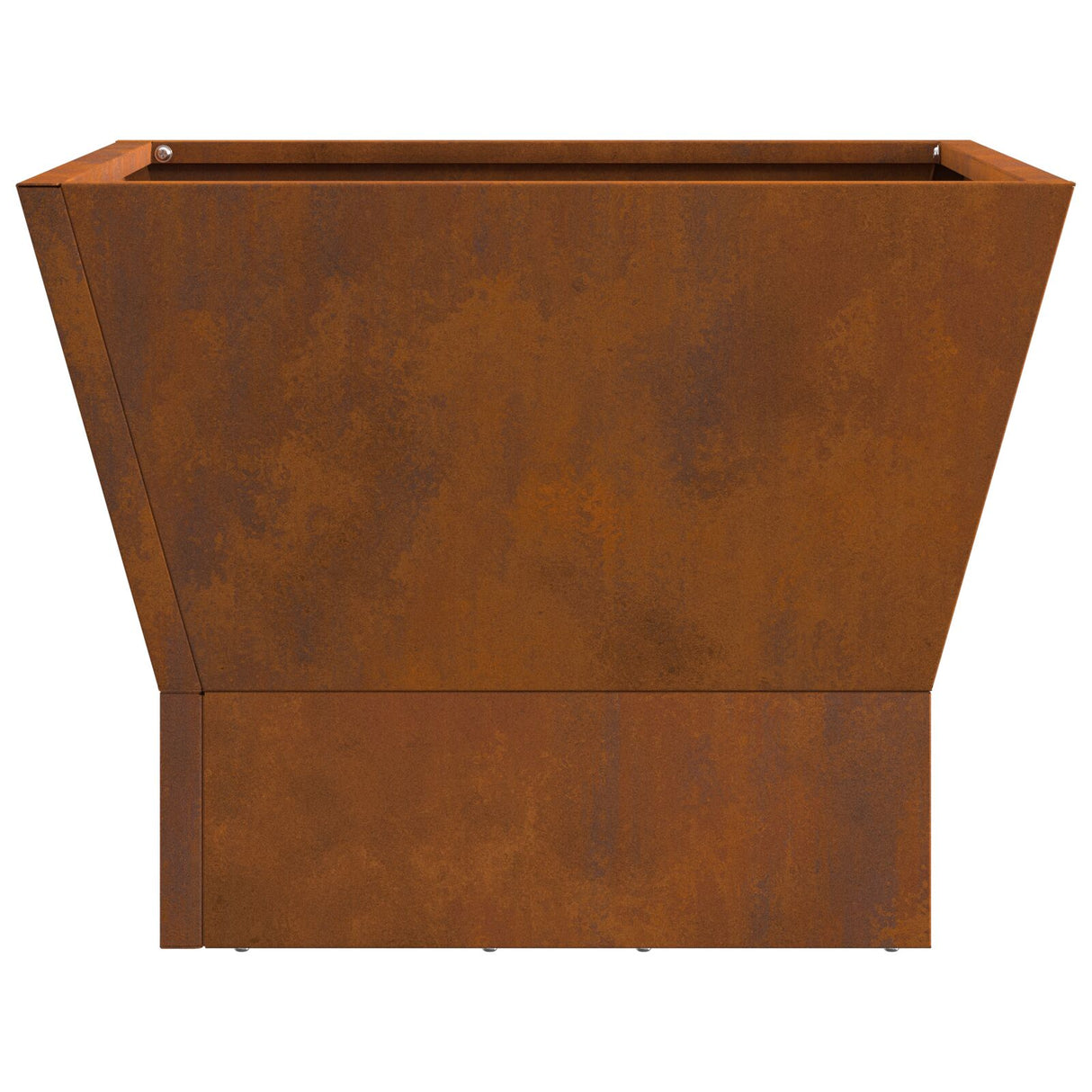 Vierkante Vuurkorf 40x40x30 cm Verweerd Staal