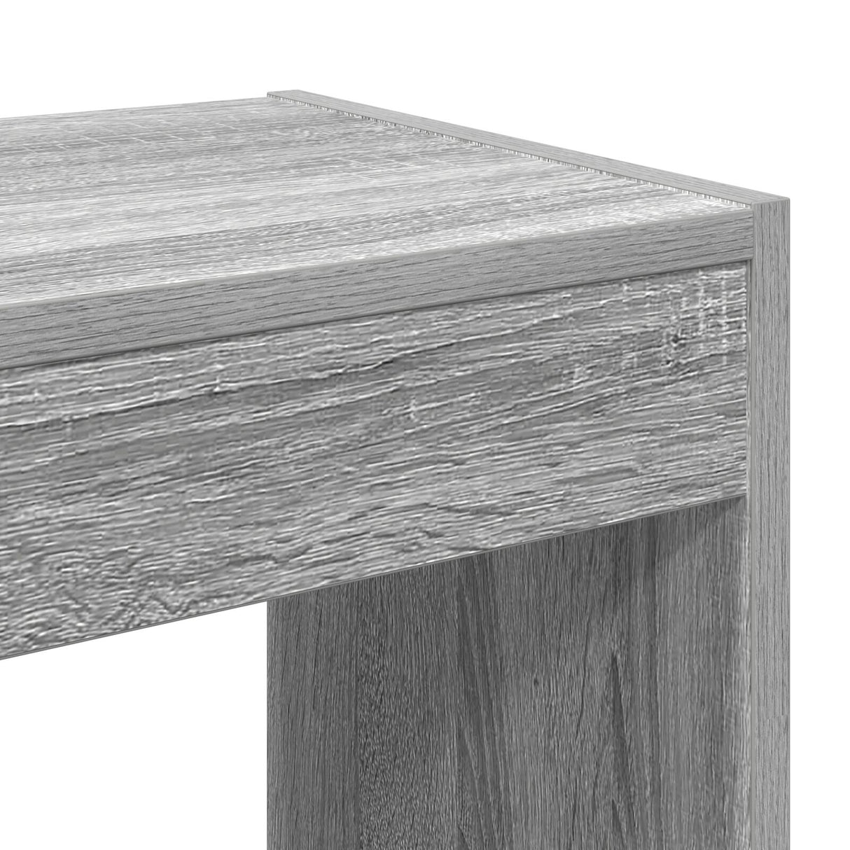 Boekenkast/Kamerdivider Zwart Eiken 100x30x198 cm Gemaakt van engineered hout