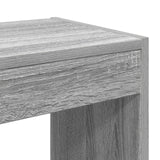 Boekenkast/Kamerdivider Zwart Eiken 100x30x198 cm Gemaakt van engineered hout