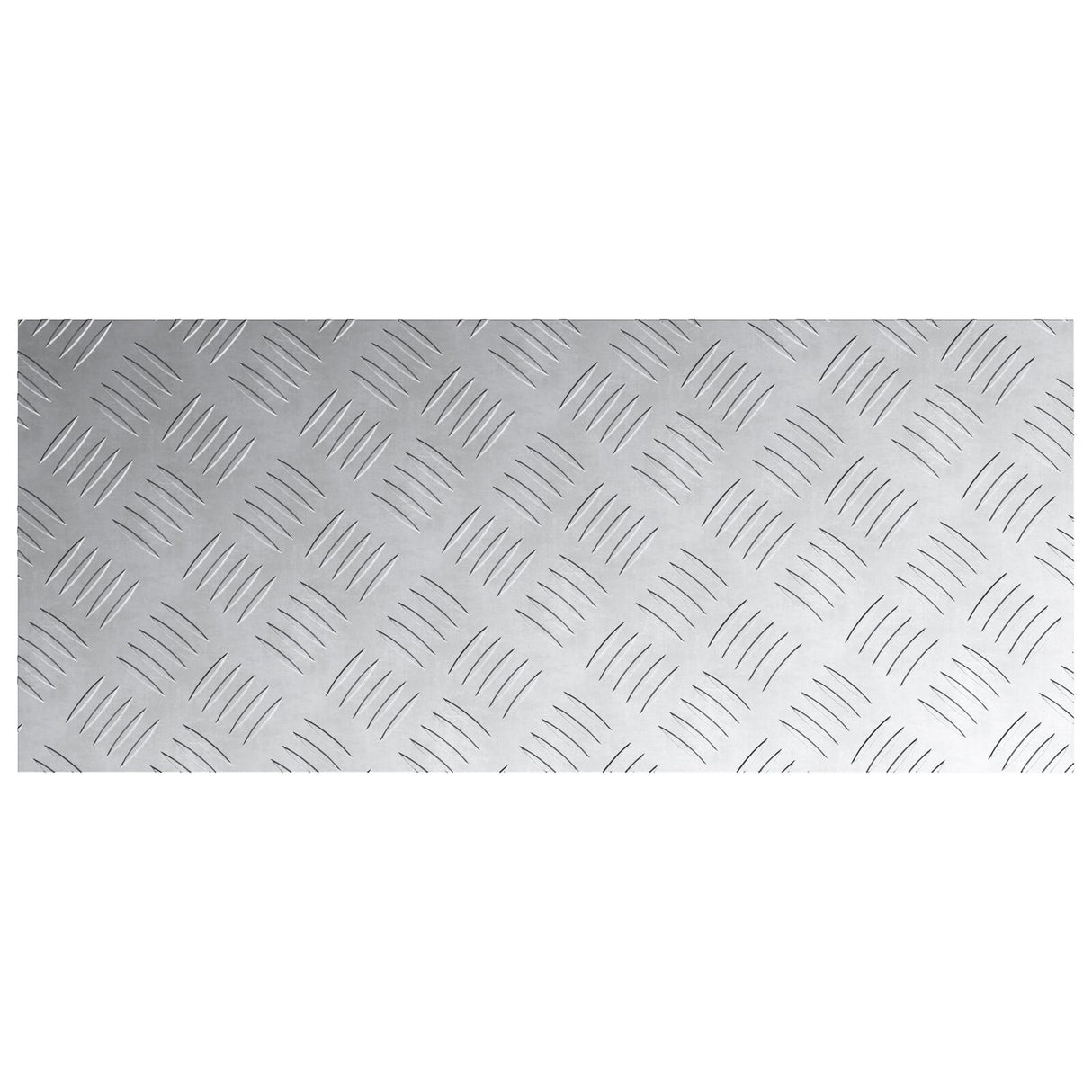 Aluminium Checker Plates 4 st Anti-slip 70x30 cm
